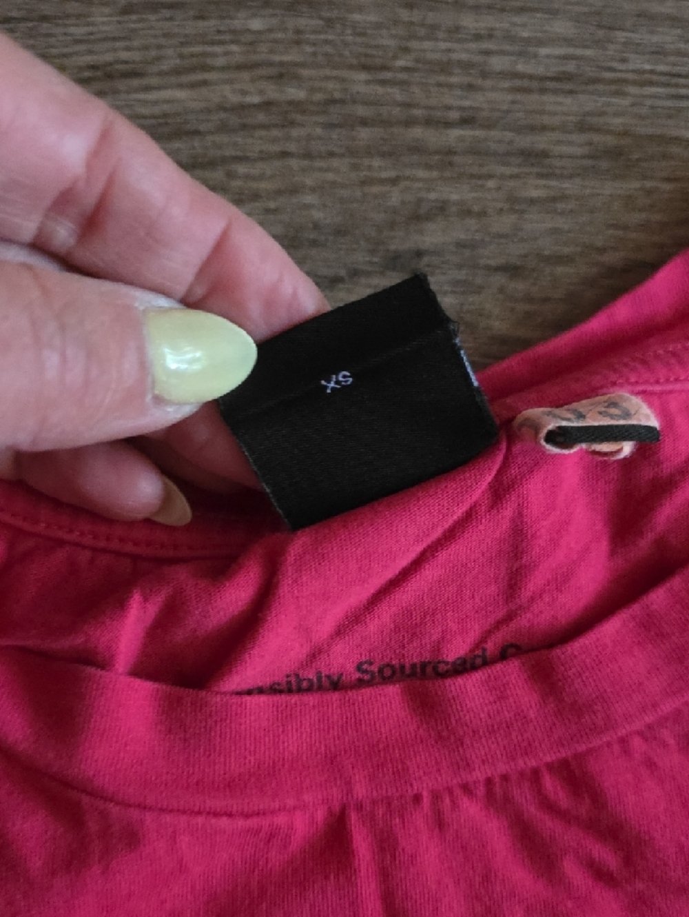 Hugo Boss Hot Pink Graphic Logo Tee - Picture 3 of 4